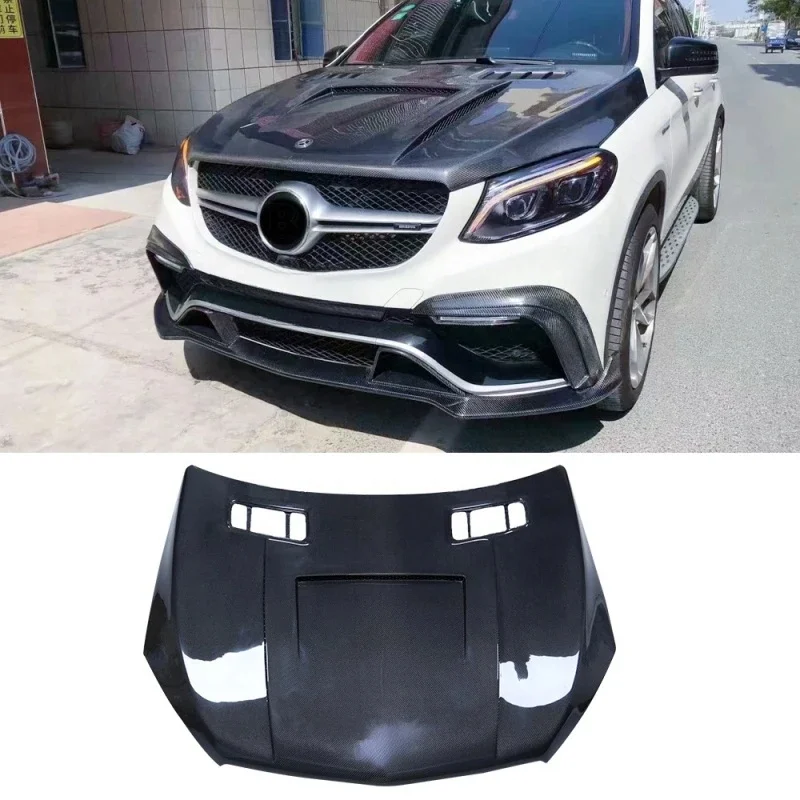 High Quality Carbon Fiber Engine Bonnet Lightweight Sport Exterior Body Accessories Fit SUV
