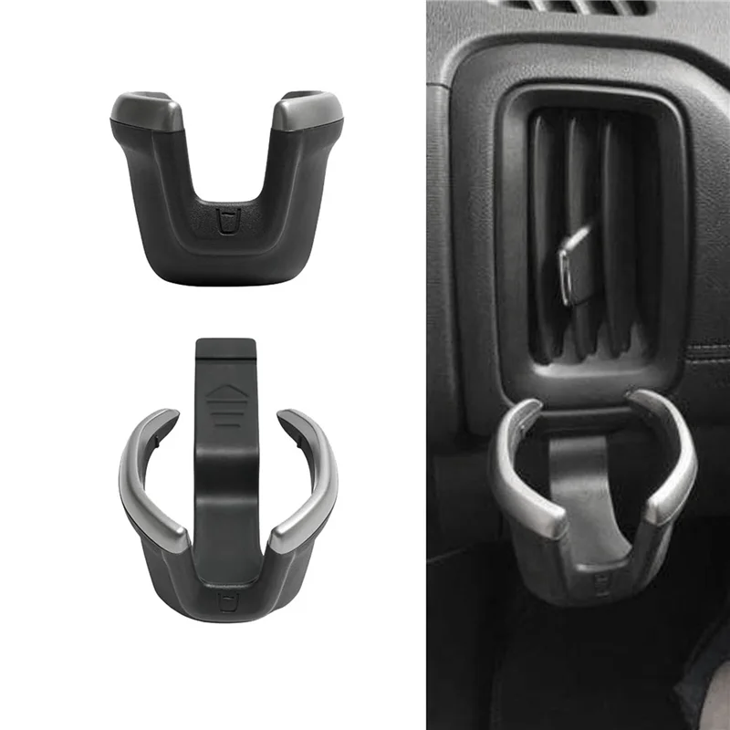 2X Dashboards Cup Holder Trim 52124622 For  RG Colorado S10 Z71 LTZ LS LT 2017-2022 Under Air Vent Can Holder