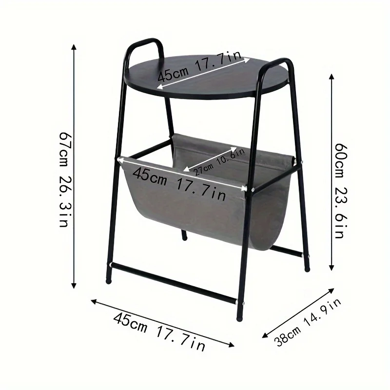 Muebles minimalistas modernos para sala de estar, mesita de noche móvil para apartamento pequeño, sofá, mesa lateral para el hogar, mesa pequeña para sala de estar y dormitorio