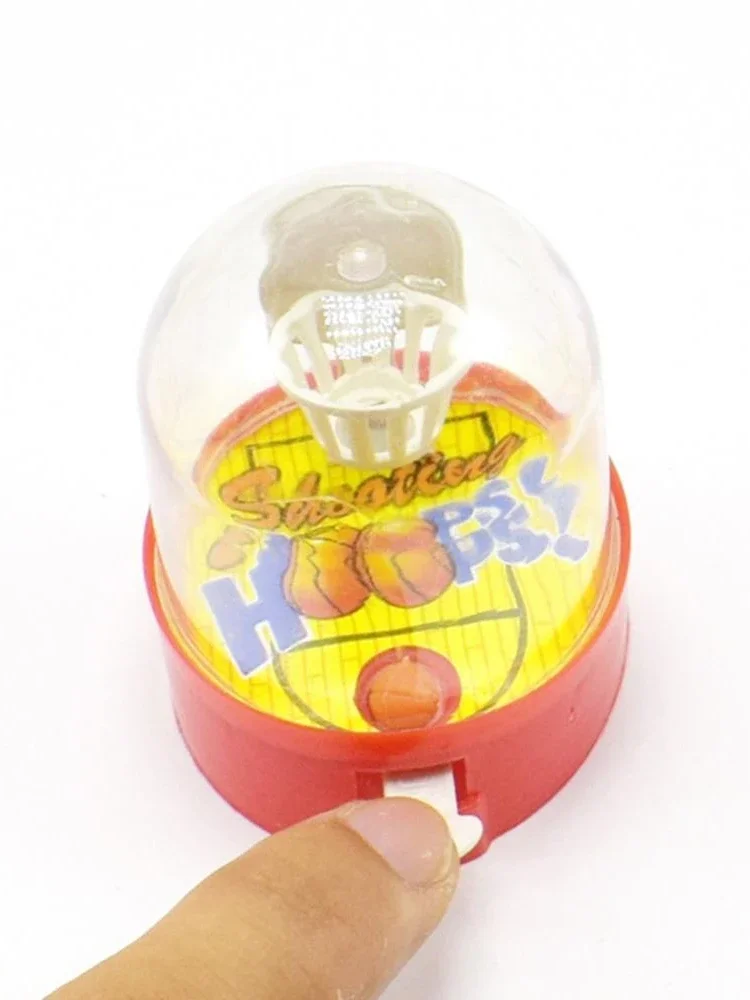 1pcs Mini Basketball Shooting Toys Handheld Palm Mini Toy Desktop Game Toys Finger Parent-child Interactive Shooting Basket