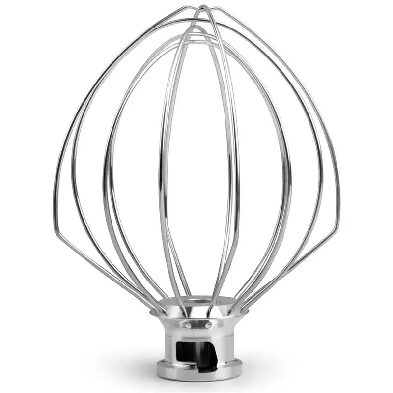 ABWZ-3X Stainless Steel Whisk 5K452WW For Kitchenaid Kitchen Machine 5KSM90-5KSM185