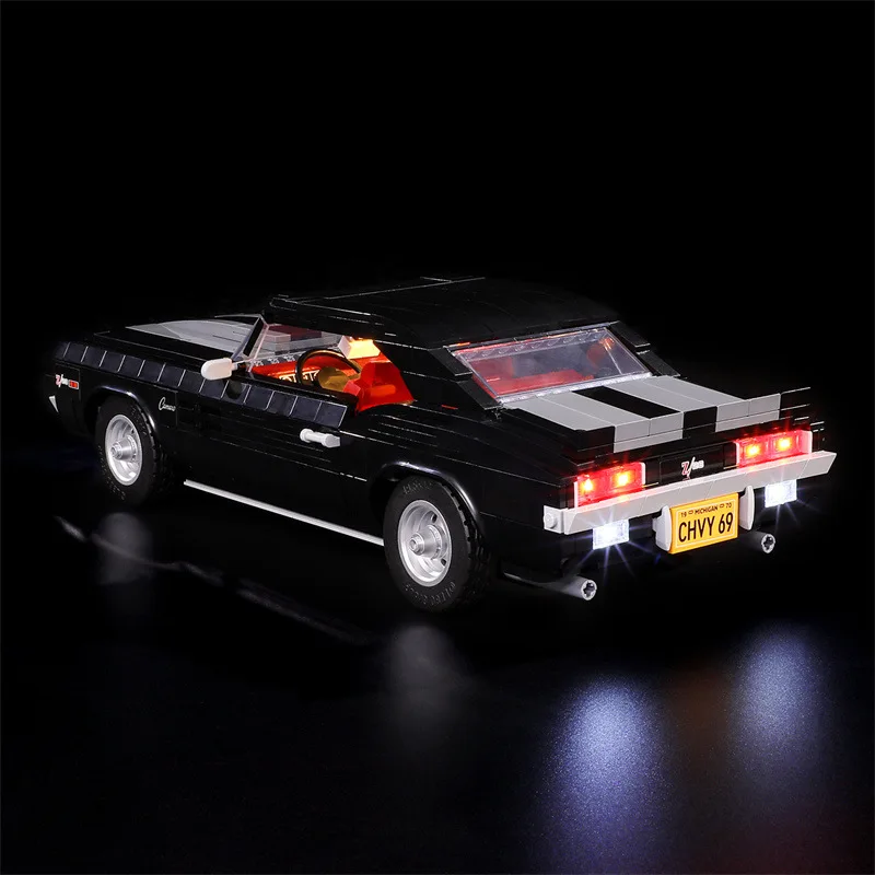 Kit de luz LED DIY Premium de ajuste personalizado para Lego 10304 (solo luz LED, sin modelo de bloques) Resalte sus construcciones favoritas