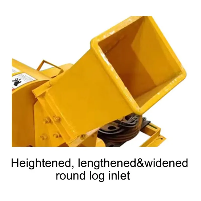 آلة سحق الخشب المتنقلة الصغيرة كسارة فرع الخشب #3