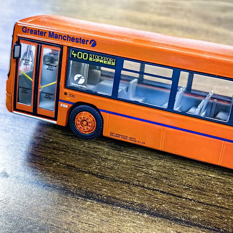 1:76 Bus B10B London Bus Urban Traffic Alloy Bus Model Collectible Ornaments