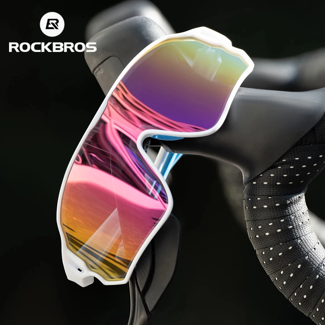 

Велосипедные очки ROCKBROS UV400 с поляризацией, защита от солнца, спортивные очки для велоспорта, очки для MTB и шоссейного велоспорта