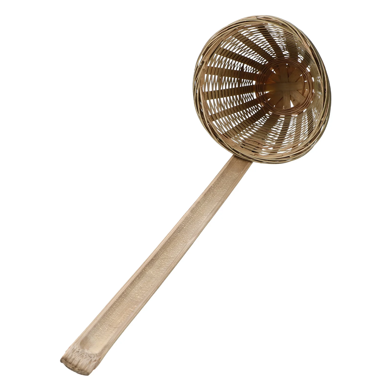 

Bamboo Food Strainer Spoon Filter for Hot Pot Oil Sieve Kitchen Tool Ergonomic Long Handle Multi Function Bamboo