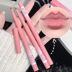 Matte Nude Lip Liner Pencil Set Contour Lipstick Makeup Waterproof Long Lasting Outline Lips Shape Lipstick Pen Lips Cosmetics