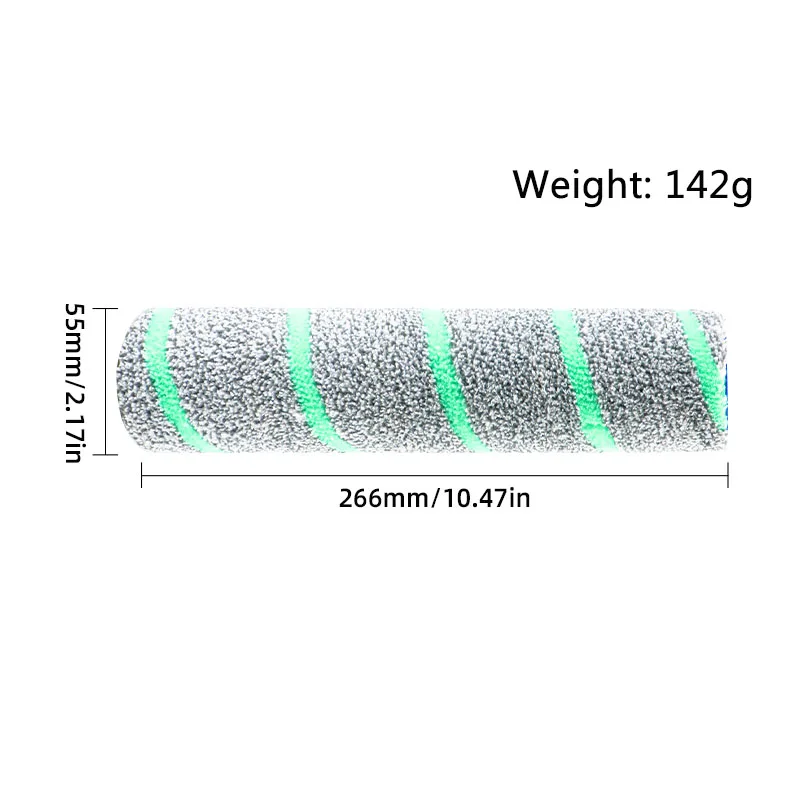 Sostituzione spazzola a rullo A3 per Haier Scrubber AHXW-A3Air A3S A3K Set di accessori per spazzatrice Parti per spazzole per pulizia pavimenti