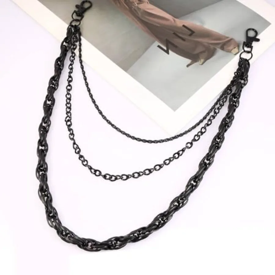 Jeans Chains for Men Hip-hop E - Jeans Pants Fashion Men บทวิจารณ์และราคา