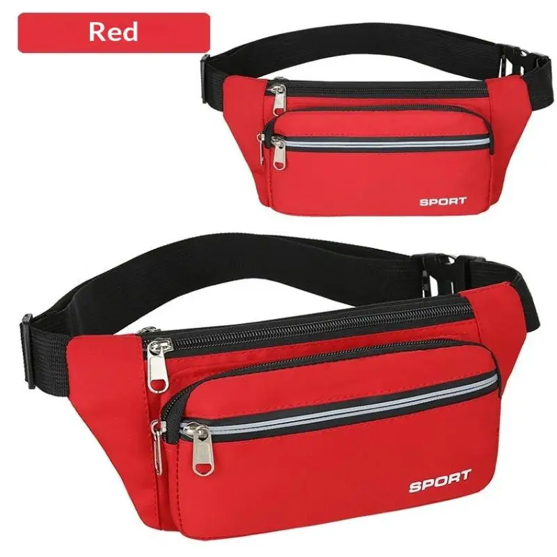 Wasserdichte Sport-Hüfttasche für Reisen, Wandern, Laufen, freihändige Arbeit, Baustellenarbeit, Sport, Handy, Hüfttasche – Detail 10
