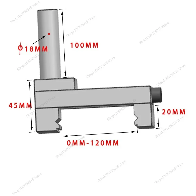 FOR Copper Clamp Electric Pulse Plus Hard Electrode Chuck Special Precision Conductive Clamp for Fixing