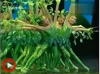 중국 스타일 무용 의류, 작은 잎 무용 의류, 공연 의류, 소년 공연