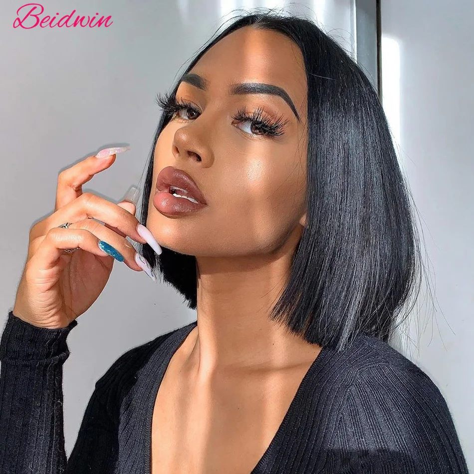 

Hd Lace Frontal Wig Bob Wig Lace Front Human Hair Wigs Straight Lace Front Wigs Glueless 13X4 Lace Frontal Human Hair Wig