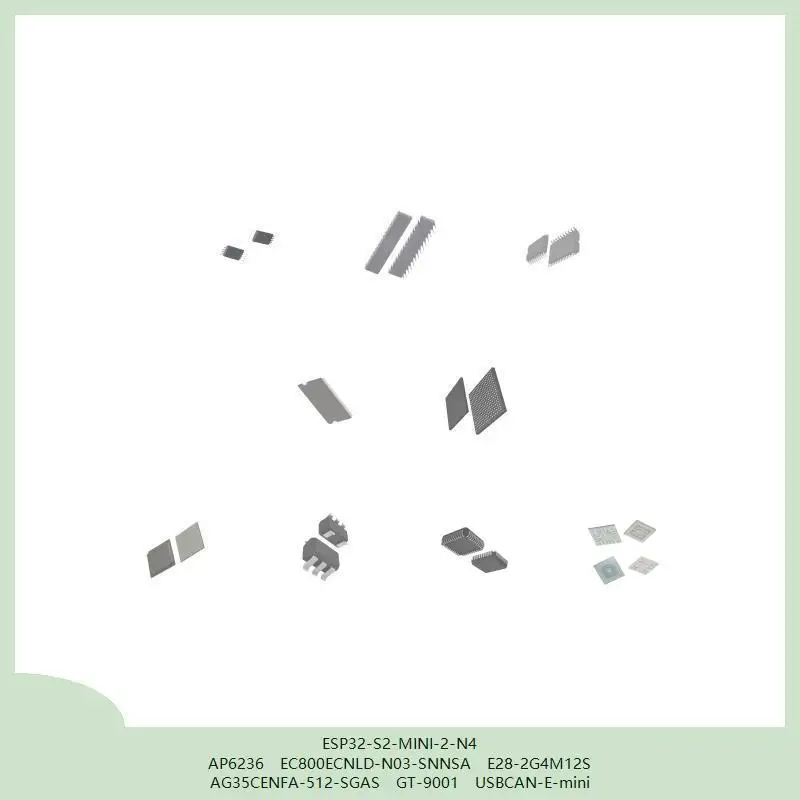

ESP32-S2-MINI-2-N4 AP6236 EC800ECNLD-N03-SNNSA E28-2G4M12S AG35CENFA-512-SGAS GT-9001 USBCAN-E-mini