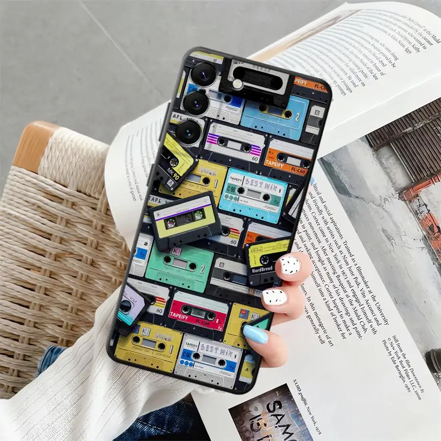 محظوظ الشريط نمط لينة عودة غطاء الهاتف حقيبة لهاتف سامسونج غالاكسي ملاحظة 20 الترا 9 10 A01 A02 A10 A20 A03 A06 A30 A40 A07 A50 A70