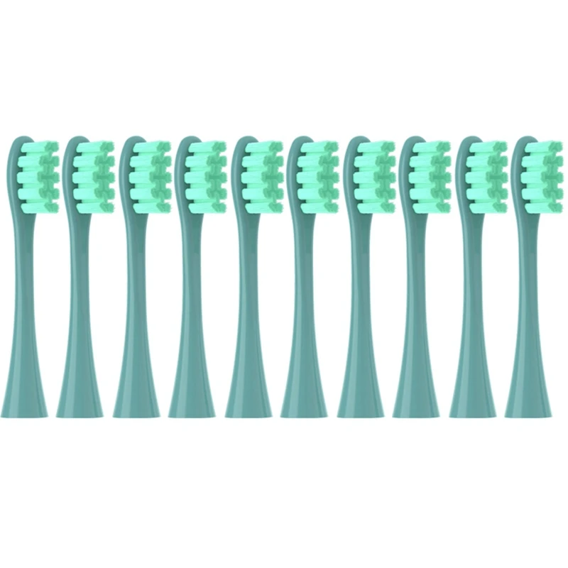 10PCS Replacement Brush Heads For Oclean Flow/X/ X PRO/F1/ One/ Air 2 Electric Toothbrush Brush Heads F