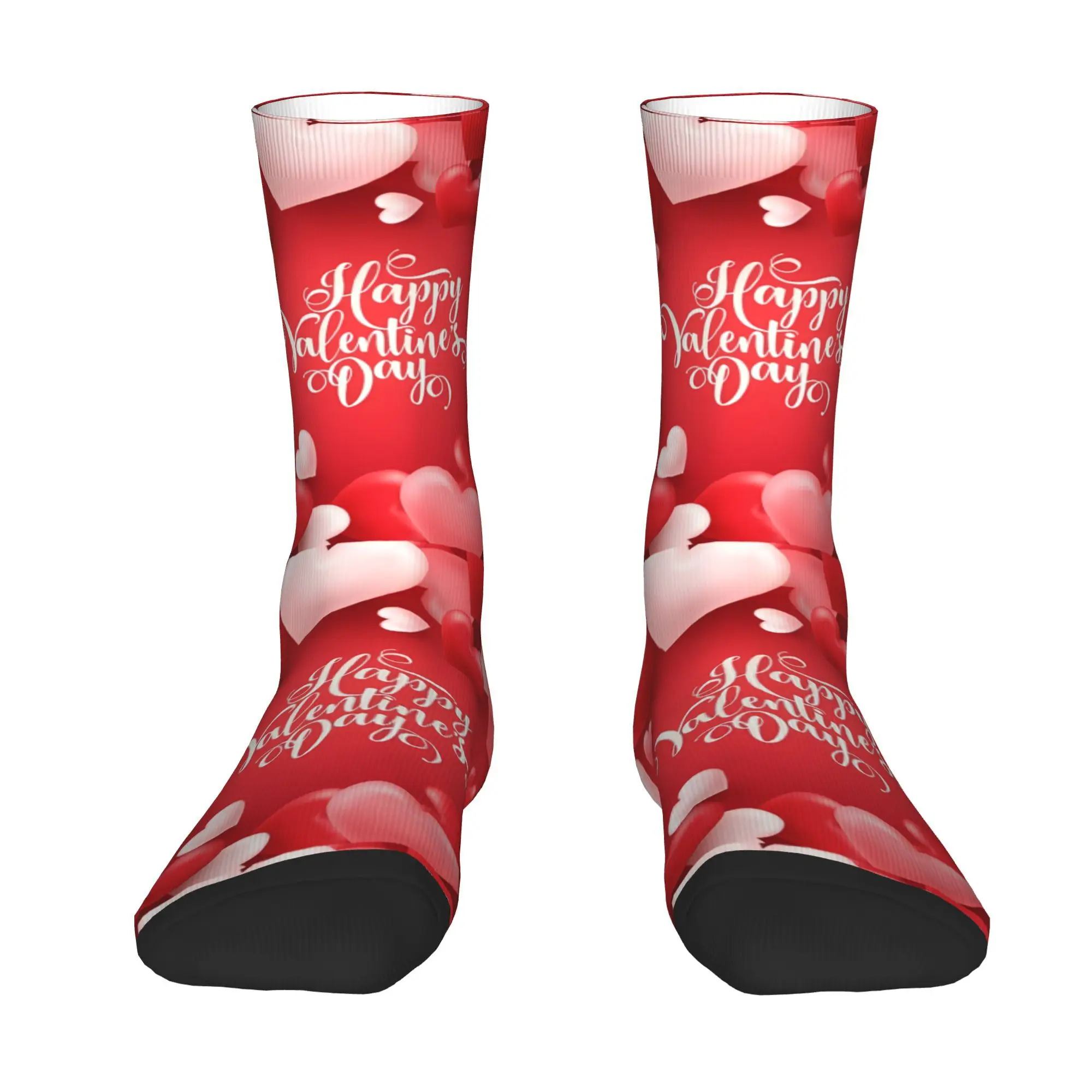 데이 양말 프린트 남성용 폴리에스테르