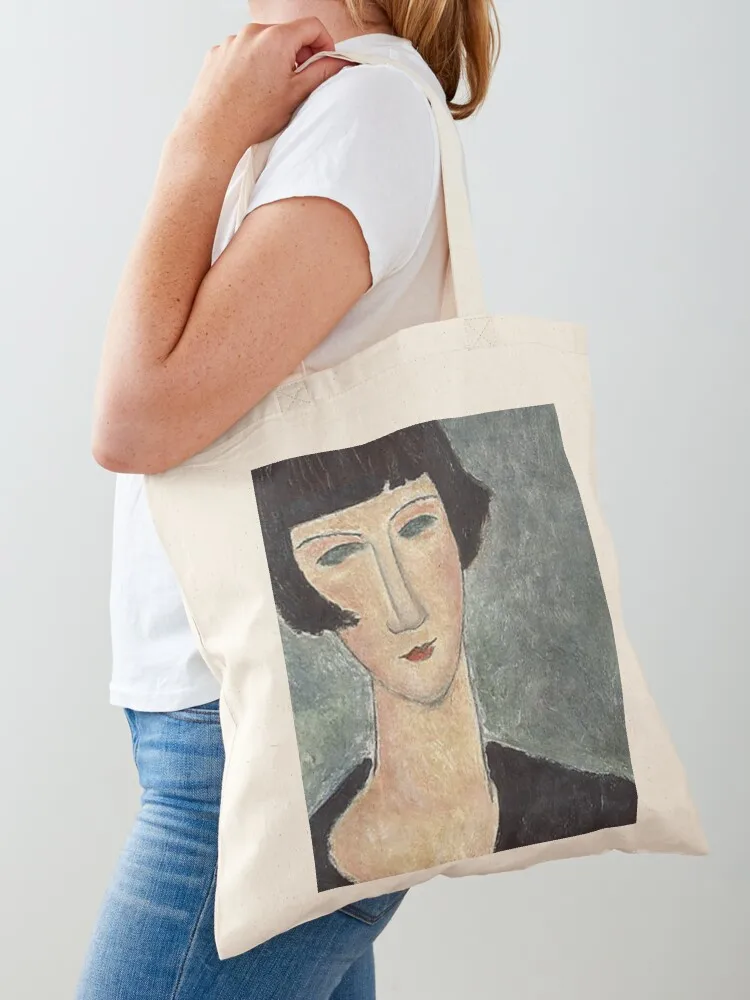

Vintage Portrait painting by Amedeo Modigliani (Italian, Livorno 1884–1920 Paris) Tote Bag