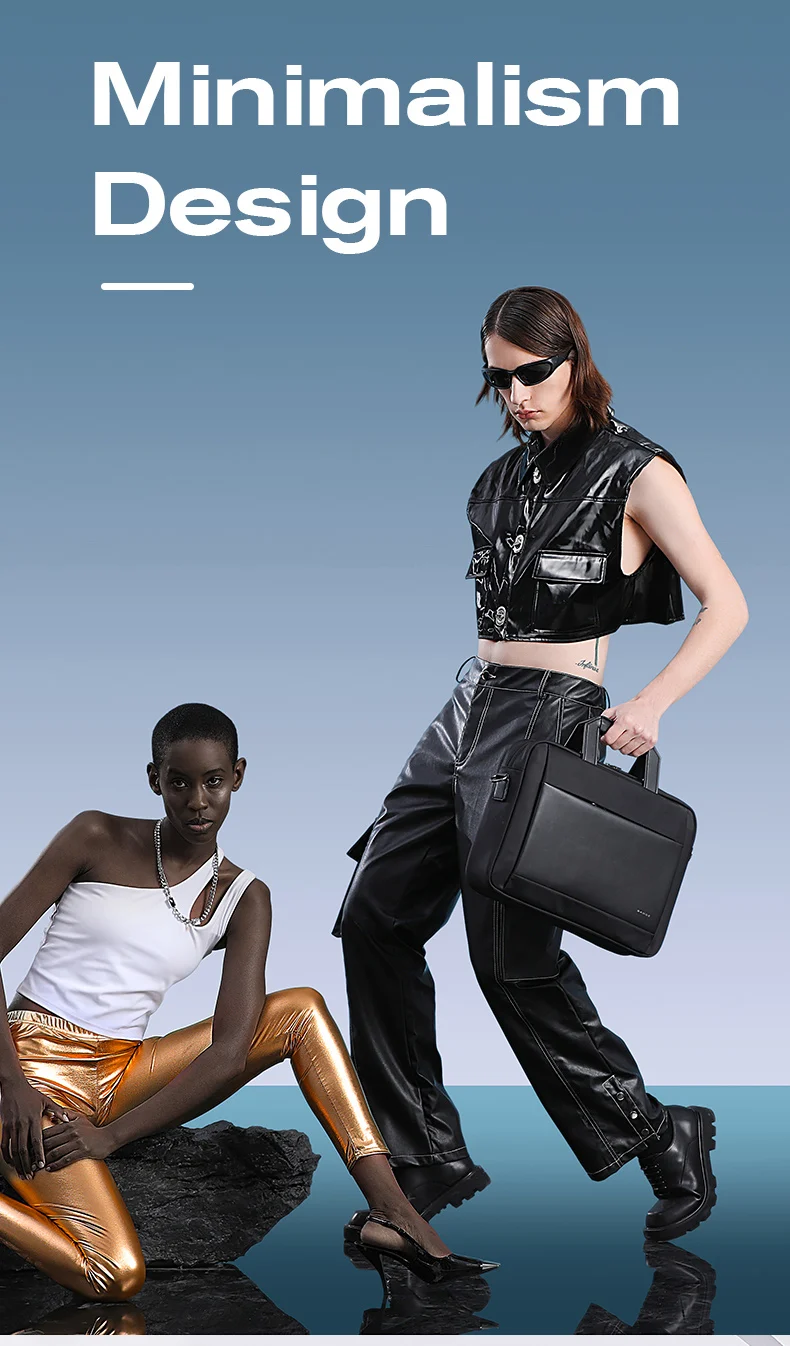 Bange Briefcase for Men Laptop Bag Retro Travel Messenger Man Bags 15.6 in High Capacity Computer Shoulder Bag Male Briefcase