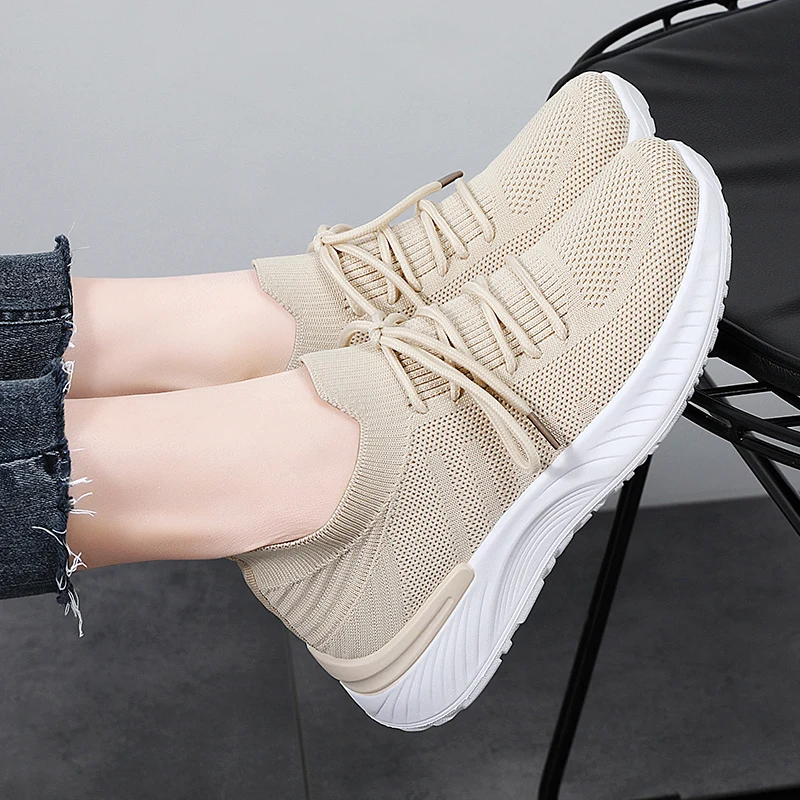 Women Breathable Classic Casual Shoes Women Tennis Shoes 2025 New Spring and Summer Breathable Mesh Sports Shoes Tenis Masculino