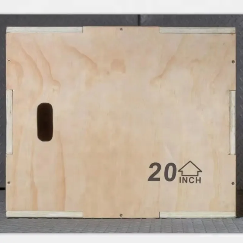 Picture 4: 2026 3-in-1 Wooden Plyometric Jump Box Cross Fit Agility Training