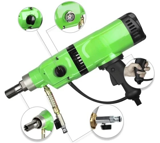 Professional 200mm Concrete Core Drilling Machine Portable Diamond Core Boring Equipment