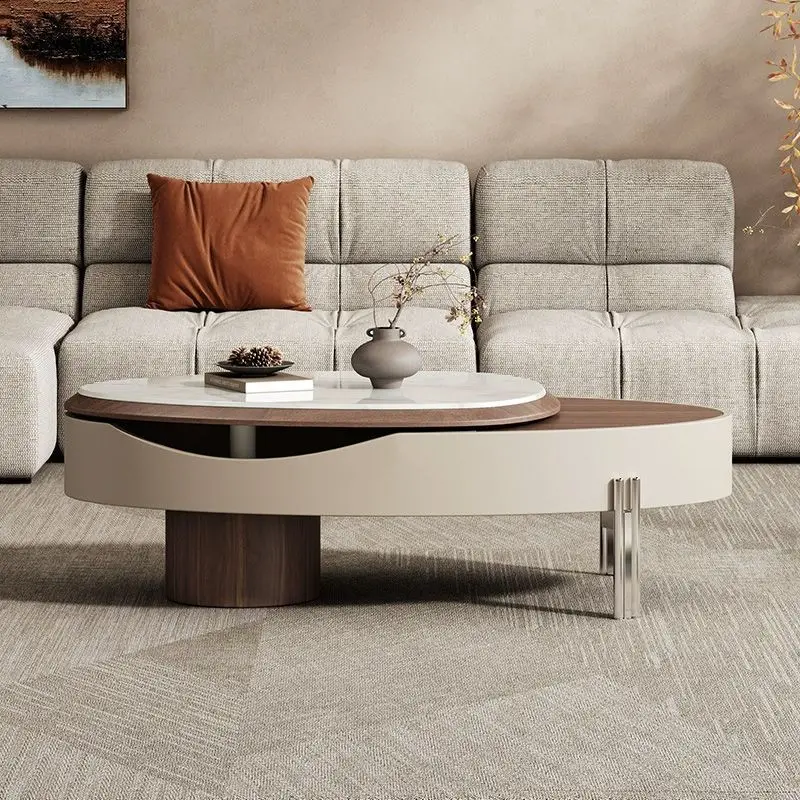 Mesa de centro, mesa de centro italiana com elevador