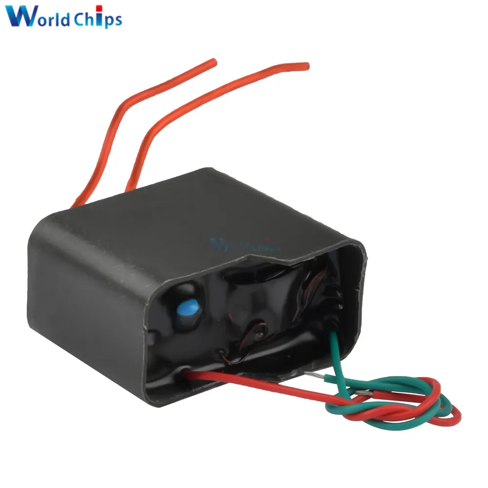 60KV High-voltage Generator Step up Ignition Coil DC3.7-6V Booster Ignition Coil Pulse Power Module Square Strong Arc Generator