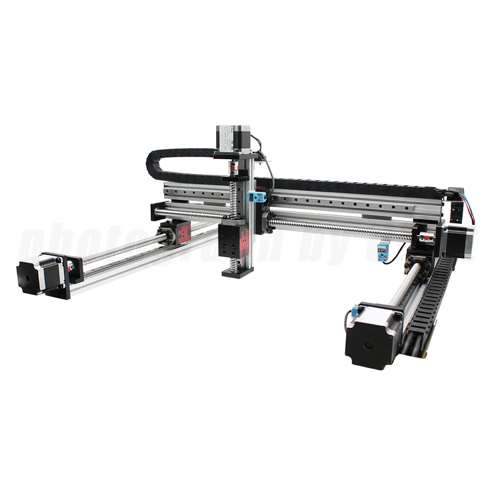 

Gantry robot 4-axis XYZ slide table CNC machine linear guide for lathe machine attachments