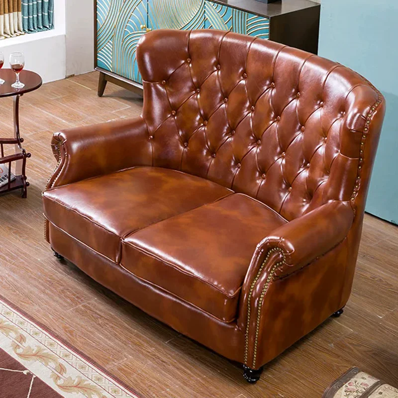 خدمة الظهر أريكة كرسي ريترو مصمم أريكة واحدة فاخرة صالة المنزل Woonkamer Banken Princess Nordic Muebles أثاث فريد من نوعه #6