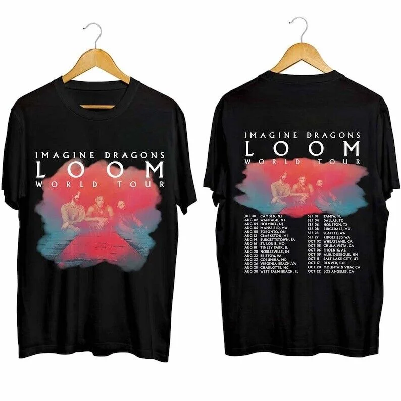 Imagine Dragons - Loom Tour 2024 Collection Band All Size S to 5XL T shirt S5226