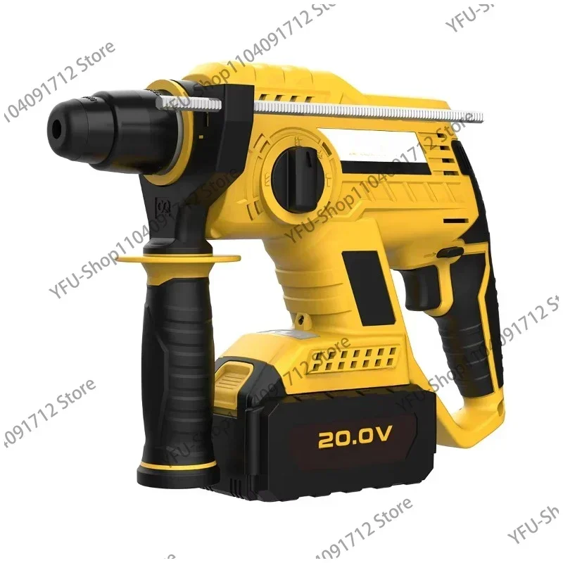 Heavy Duty Industrial Grade Power Hammer Drills Cord Less Battery Electric Hammer Drill with Normal Drill Wireless