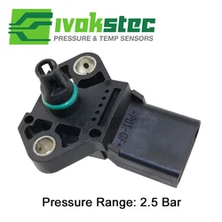 2.5 BAR Manifold Air Turbo Boost Pressure MAP Sensor For Skoda Fabia Octavia Roomster Superb Yeti 1.2 1.4 1.9 2.5 1.8 T TDI TSI