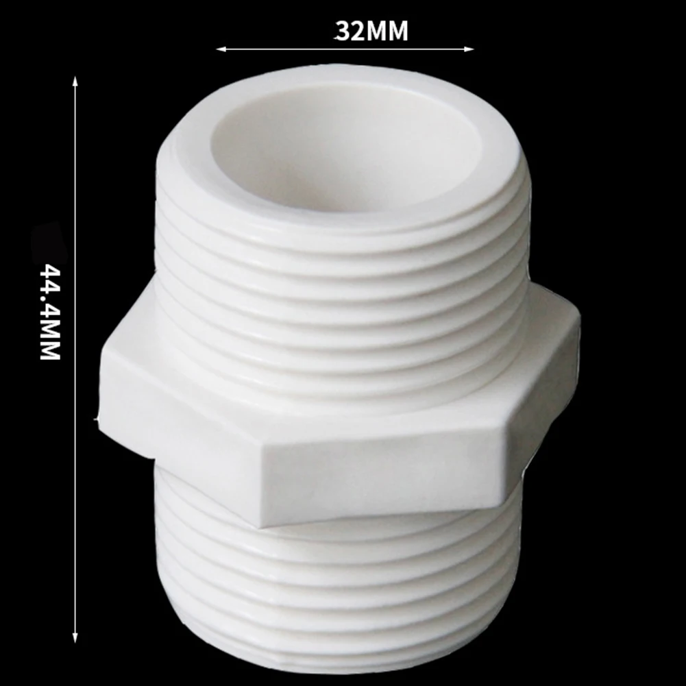 Bathroom Hose Connector Home Convenient Easy To Install Heating Plastic White High Quality Material Replaceable