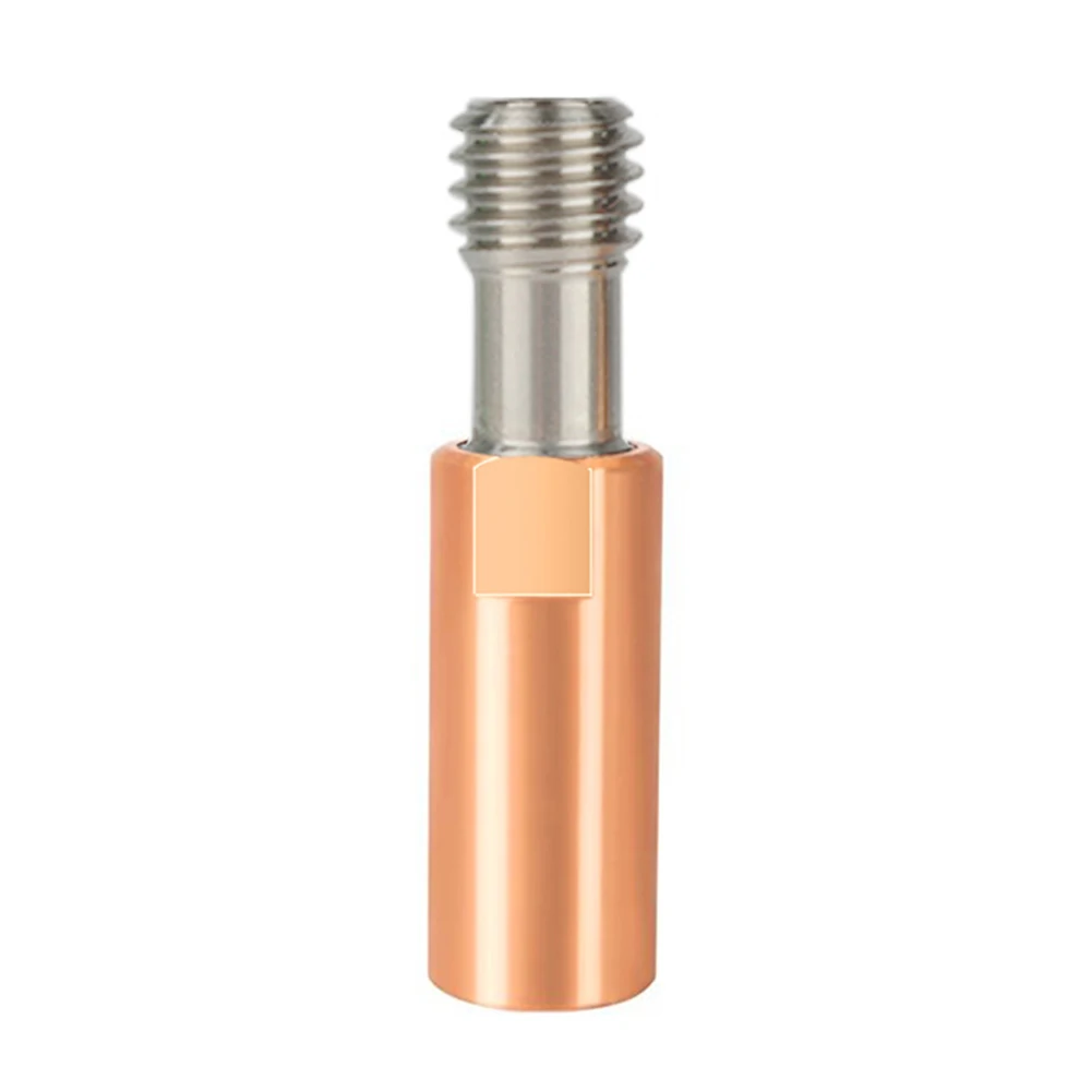 Gola dell'ugello della stampante 3D del rame della lega di titanio della rottura di calore della gola E3D V6 per il blocchetto del radiatore di 1.75mm E3D V6