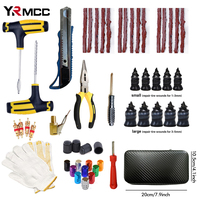 Car Tire Repair Kit Puncture Plug Tools Motorcycle Tyre Puncture Emergency Auto Tire Strips Glue Repair Tool Kit Car Accessorie
