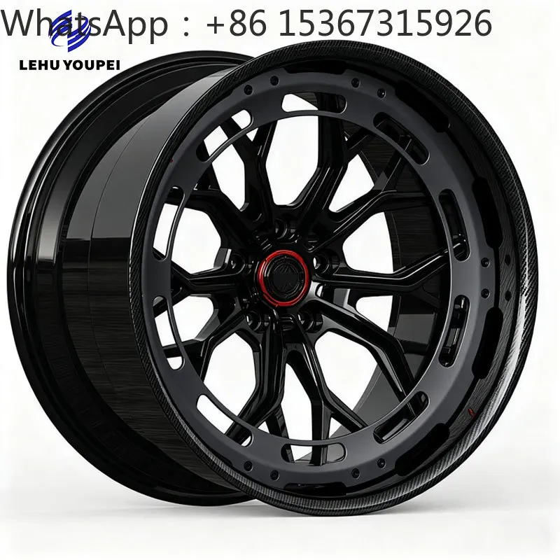 

18-22 Inch Black Custom Forged Aluminum Alloy Wheel Rims Universal Modified Racing Passenger Car Aftermarket Wheels