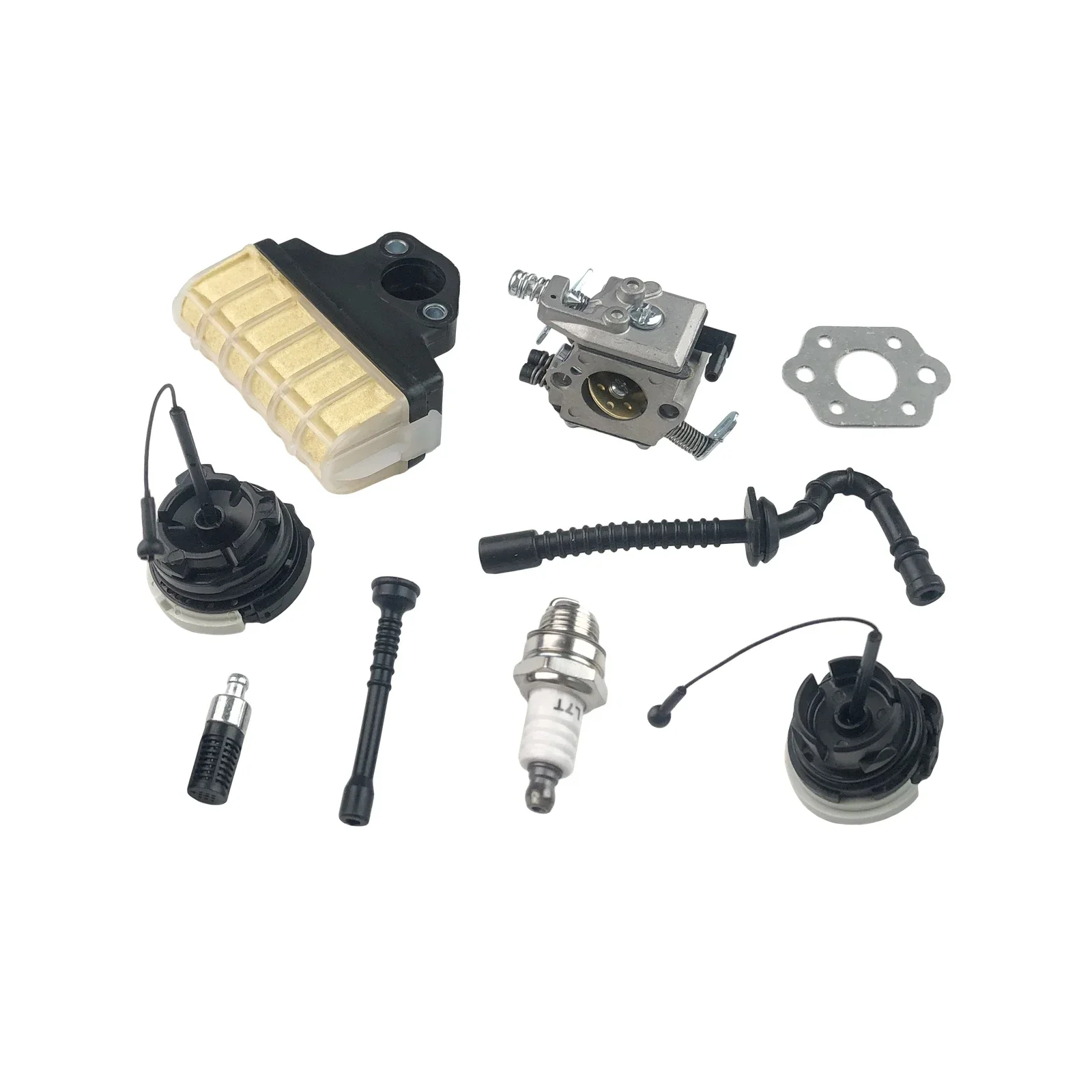 Carburador Carb Air Filter Adjustment Kit Easy Start Versão Motosserras Apto para Stihl 021 023 025 Ms20 Ms230 Ms250 Conjunto Wt286