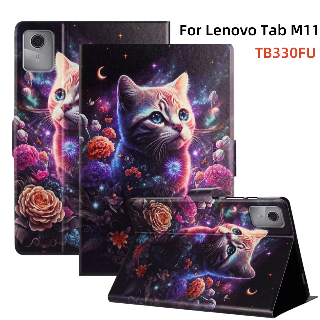 

For Lenovo Tab M11 TB330FU Case Xiaoxin Pad 2024 11inch For Tab P11 2nd Gen 11.5 Tablet Cases For M9 M10 3rd Gen TB-328FU Cover