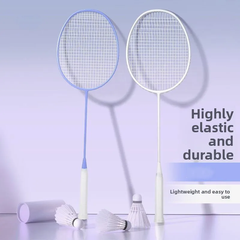 

Factory Wholesale Ultra Light 5U Full Carbon Fiber Badminton Racket Durable Training Beginner Students Men Women Single Raquete