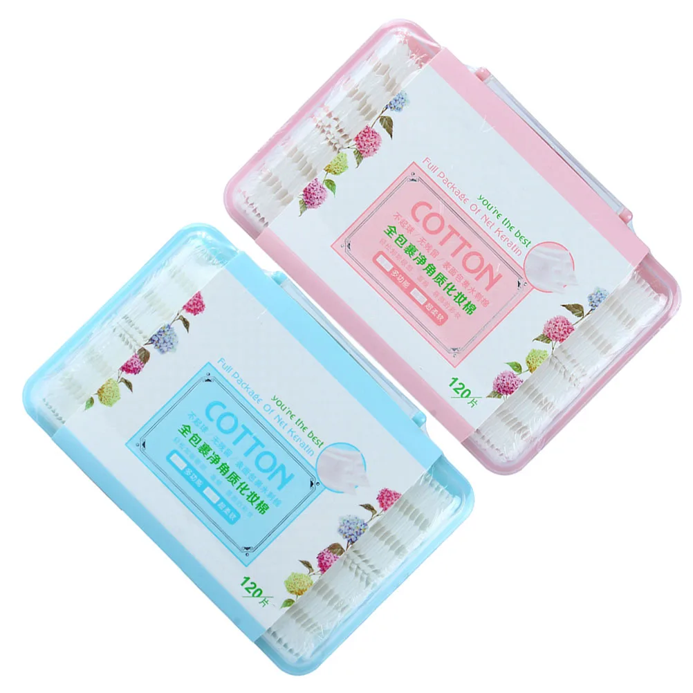 

2 Boxes Pcs Cotton Pads Soft Disposable Face Makeup Remover Tools Skincare Practical Cotton Application Lightweight