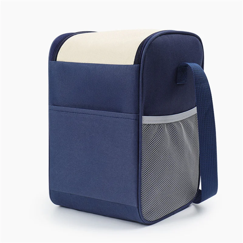 Isolierte Lunchbox Tasche Thermo brei Tasse tragbare Camping Picknick taschen Arbeit Lebensmittel kühler Behälter für Kinder Schule im Freien