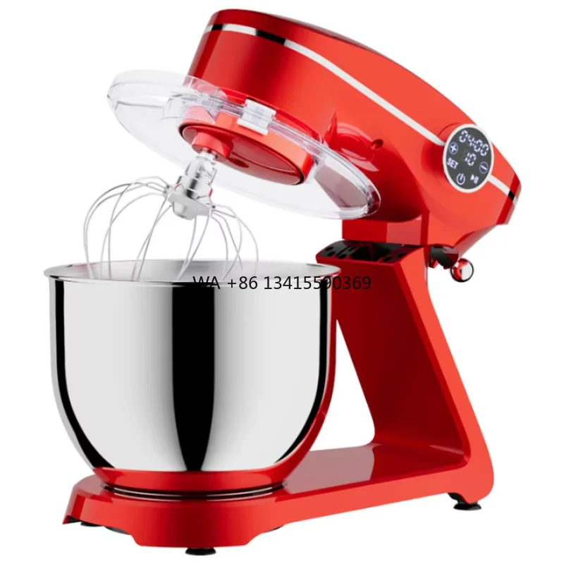 

Kitchen Stainless Steel 6.5L-8L Bowl Stand Electric 10+0 with LED Display Cake Dough Food Mixer Machine Mixing Bowl Accessory