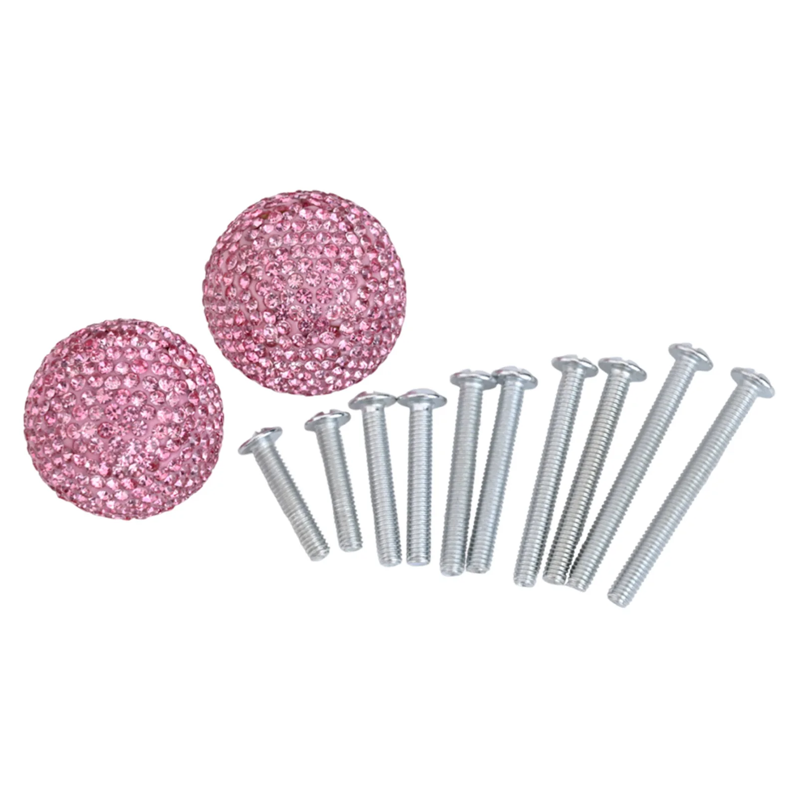 Convenient Practical Handles Door Handle Color Glitter Lake Blue Pink Rhinestone Wardrobe Door Handles Convenient