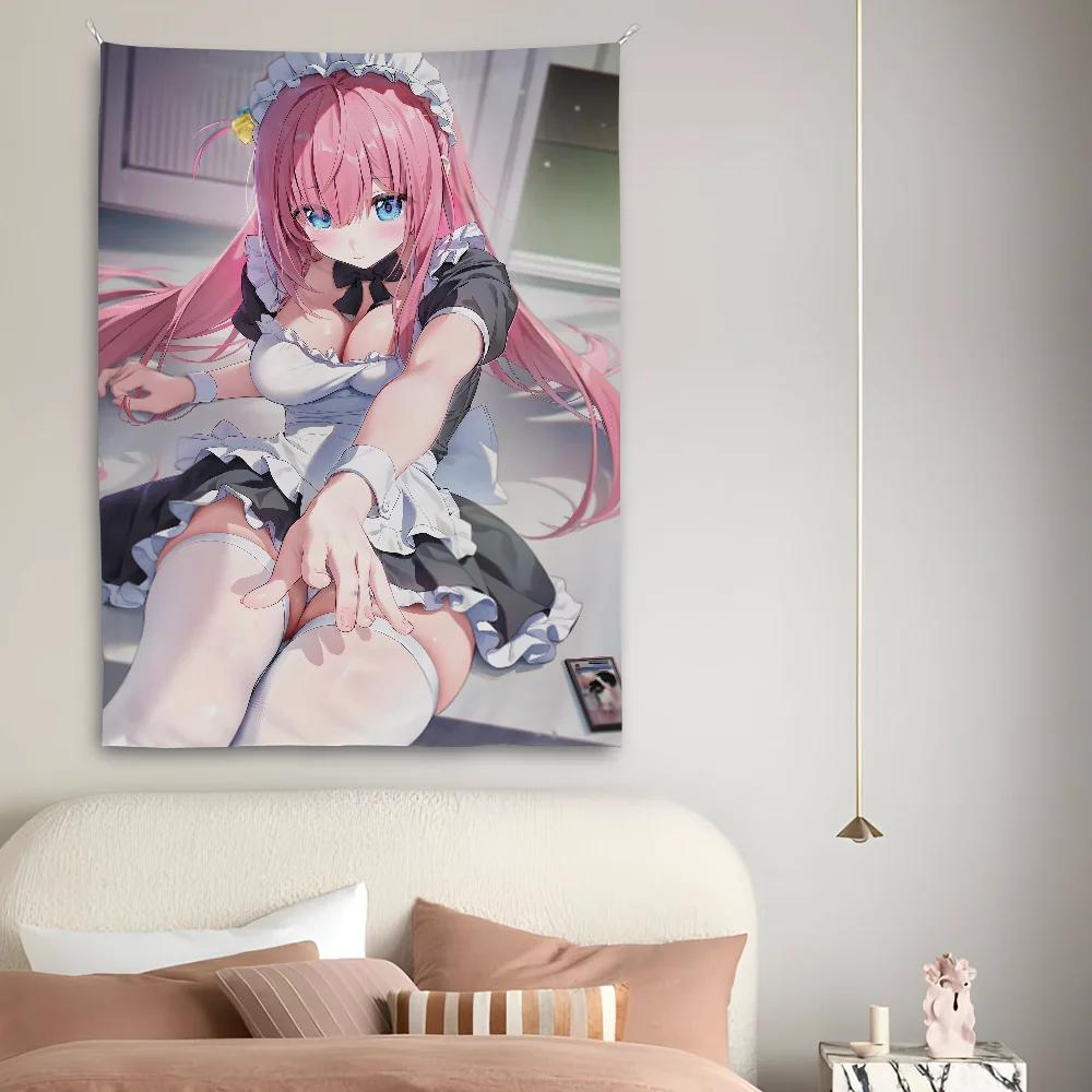 B-Bocchi The R-Rock Anime Sexy Girl Tapestry Perfect For Home&Living Bedroom Decor Wall Art Backdrop Banner