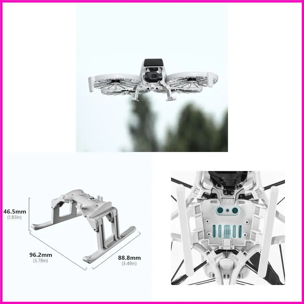 الطائرات بدون طيار ، أقدام هبوط ممتدة ، معدات هبوط قابلة للطي ، معدات هبوط قابلة للطي