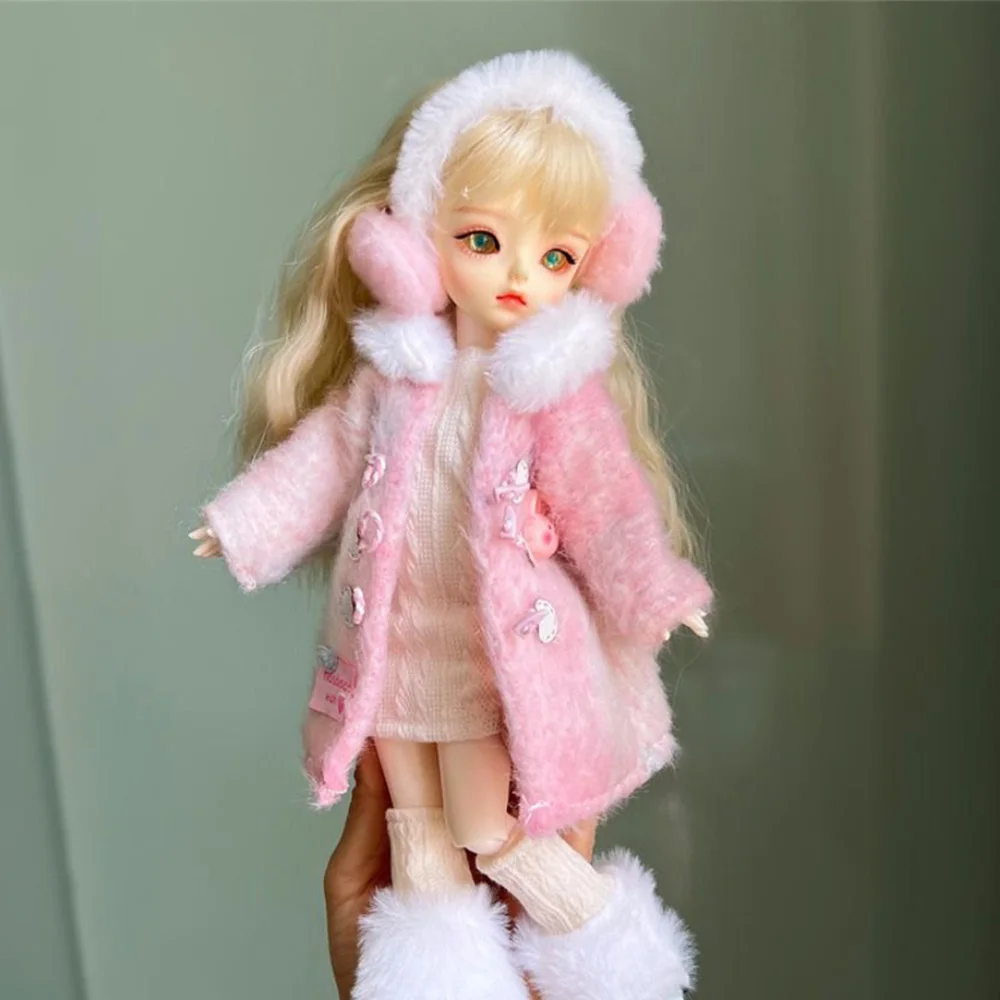 Solo ropa para muñecas para muñecas BJD de 30cm, conjunto de traje de moda, bonito vestido, sombrero, juguete para regalo para niñas, accesorios para muñecas, sin zapatos, 1/6