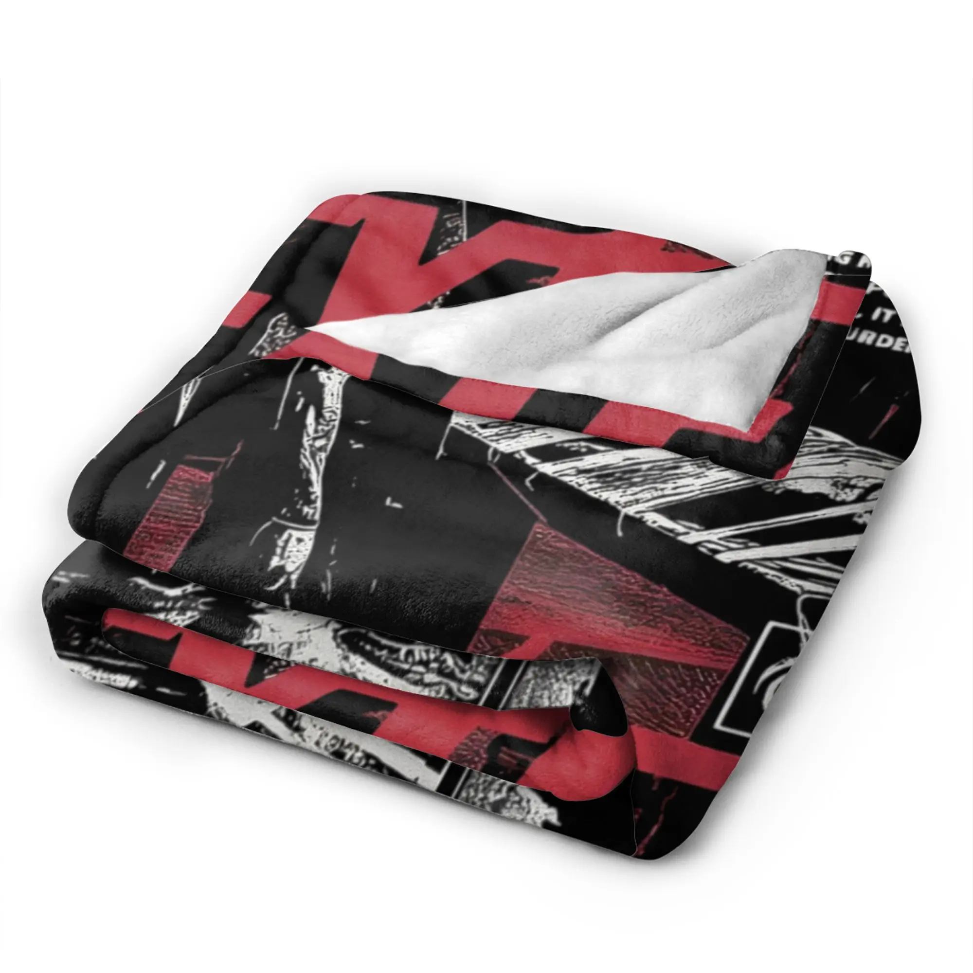 ديكستر مورغان غطاء بطانية الفانيلا فيلم الرعب بطانية رمي فائقة النعومة للمنزل الأريكة المفرش #4