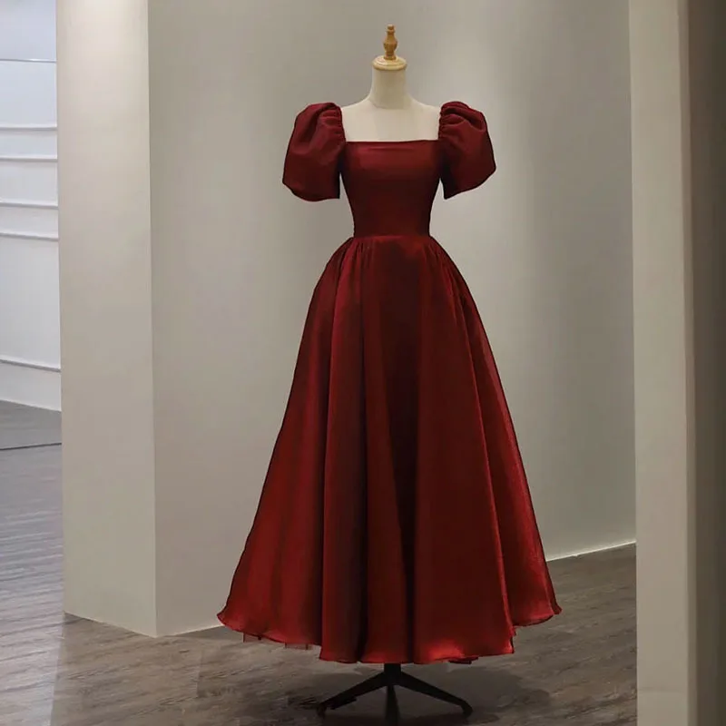 Robe de Soirée Longue et Luxueuse pour Femme, Tenue Élégante pour Banquet, Mariage, 2022, 123