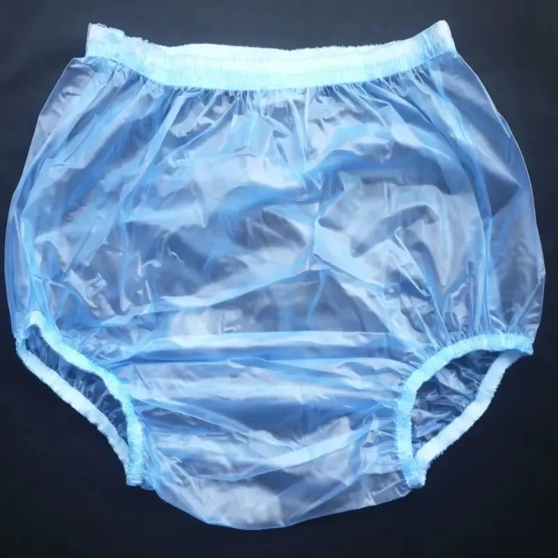 Anti-perdite laterali Pannolini per adulti Intimo Donne anziane Periodo mestruale Incontinenza incinta Slip alti in plastica Impermeabili